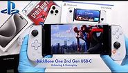 New! Portable PS5 - 2nd Gen Backbone One Controller (PlayStation Edition) for iPhone & Android