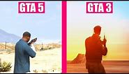 GTA 5 vs GTA 3 - Weapons Comparison