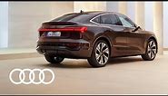 The fully electric Audi Q8 Sportback e-tron | Experience sporty design