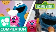 Sesame Street: Cooking with Cookie Monster Compilation | 90+ Mins