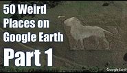 50 Weird places on Google Earth with coordinates - Part 1