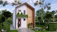 Small House Plan 5x10 Meter 50 sqm - SamHousePlans