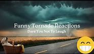 CMKE Funny Tornado Reactions - Must Watch, Stay Til The End