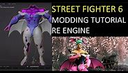 Street Fighter 6 Modding Process Tutorial Video - For RE Engine
