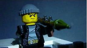 Lego Back To The Future Libyans scene stop motion lego