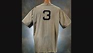 1: Babe Ruth’s “Called Shot” Jersey from the 1932 World Series