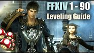 FFXIV: 1 - 90 Leveling Guide in 6 Minutes | For Alts- and Main Jobs/Classes