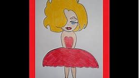 MARILYN MONROE ( cartoon )