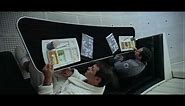 Apple iPad in the 1968 classic: 2001 A SPACE ODYSSEY [720p]