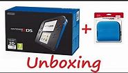 Nintendo 2DS Blue & Black Unboxing & Official Blue 2DS Case Unboxing