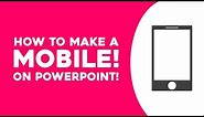 How to Make a Mobile Icon on POWERPOINT! (Microsoft PowerPoint 2013 Tutorial) | PowerPoint Pro
