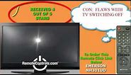 Review Emerson TV LCD 1080p-60Hz - LC501EM3, LC391EM3