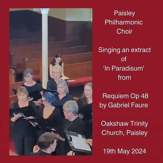 'In Paradisum' from Fauré Requiem