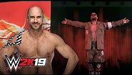 Cesaro awakens The Demon's entrance in WWE 2K19