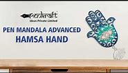 Pen Mandala Advanced Art Hamsa Hand DIY Kit by Penkraft
