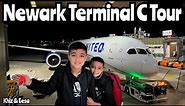 Newark Airport - Terminal C Tour (United Airlines)