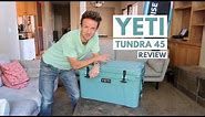 YETI COOLER REVIEW - Is the expensive YETI Tundra 45 Cooler Worth The Cost? [2021]