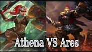 Athena & Ares: The Battle Of Two War Gods | Ares & Diomedes: The Trojan War | Greek Mythology