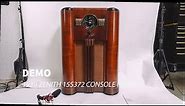 Demo of 1939 Zenith 15S372 Console Radio + Bluetooth Retrofit
