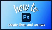 Work with the line tool