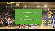 KK "Joker" : OKK "Beograd" 78 : 86
