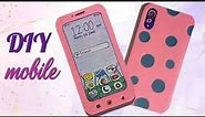 DIY mobile phone/ DIY mobile making with paper/easy paper craft