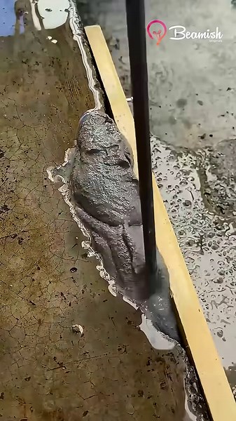 How to repair chipped concrete stairs #easy #concretestairs #fixing