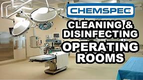 Detergent Free Cleaning (DFC) - Cleaning and Disinfecting Hospitals, Operating Rooms
