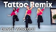 [Dance Workout] Tattoo Remix - Rauw Alejandro & Camilo | MYLEE Cardio Dance Workout, Dance Fitness