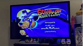Scooby doo meets batman 2002 dvd opening and menu walkthrough