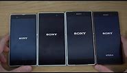 Sony Xperia Z3 vs. Sony Xperia Z2 vs. Sony Xperia Z1 vs. Sony Xperia Z - Which Is Faster? (4K)