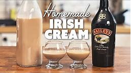 Homemade Irish Cream | BAILEYS RECIPE