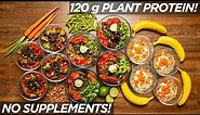 EASY High-Protein Vegan Meal Prep! (1,800 Calories)