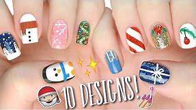 10 Easy Nail Art Designs for Christmas: The Ultimate Guide #4!