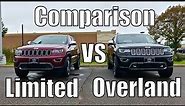 2018 Jeep Grand Cherokee Limited vs. Overland Comparison Review