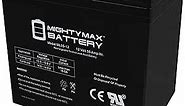 Mighty Max Battery 12V 55Ah Power Boat Pontoon Electric Trolling Motor Deep Cycle Battery