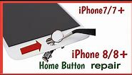 iPhone 7, 7 Plus Home Button Repair || iPhone 8, 8 Plus Home Button Repair! Easy Solution
