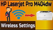 HP Laserjet Pro M404dw Wireless Setup || HP m404dw Wi-Fi Setup || VT RYHANUL