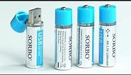USB Rechargeable Batteries!
