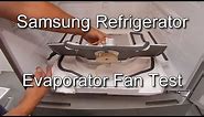 How to Test the Fridge Fan on a Samsung Refrigerator