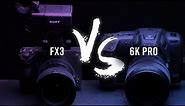 SONY FX3 vs BMPCC 6K PRO | Cinematic Review | ARRI Alexa Mini Comparison