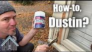 How to rot repair, How to use Bondo and How-to Dustin...Bonus!