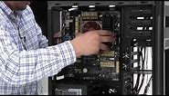 How-to install the motherboard into a case