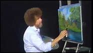 Bob Ross: Autumn Stream Clip (With Happy Accidents)