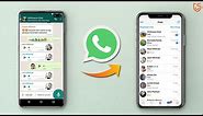 2 Free Ways to Transfer WhatsApp from Android to iPhone