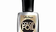 Sally Hansen Color Foil Nail Polish Gold Standard, 0.33 Fl Oz (Pack of 1)