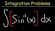integral of arcsin(x)