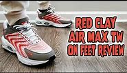 Nike Air Max TW Red Clay On Feet Review (DQ3984 002) #AirMaxTW