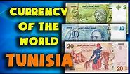 Currency of the world - Tunisia. Tunisian dinar. Exchange rates Tunisia.Tunisian banknotes and coins