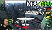 RTX 4090 | Microsoft Flight Simulator - 4K, 8K, 16K - Ultra, Native, DLSS & Frame Generation